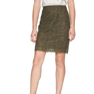 Brand New Banana Republic Lace Skirt